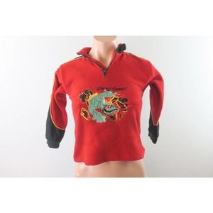 Gecko Hawaii Vintage 90s Youth 7 Fleece Sweatshirt